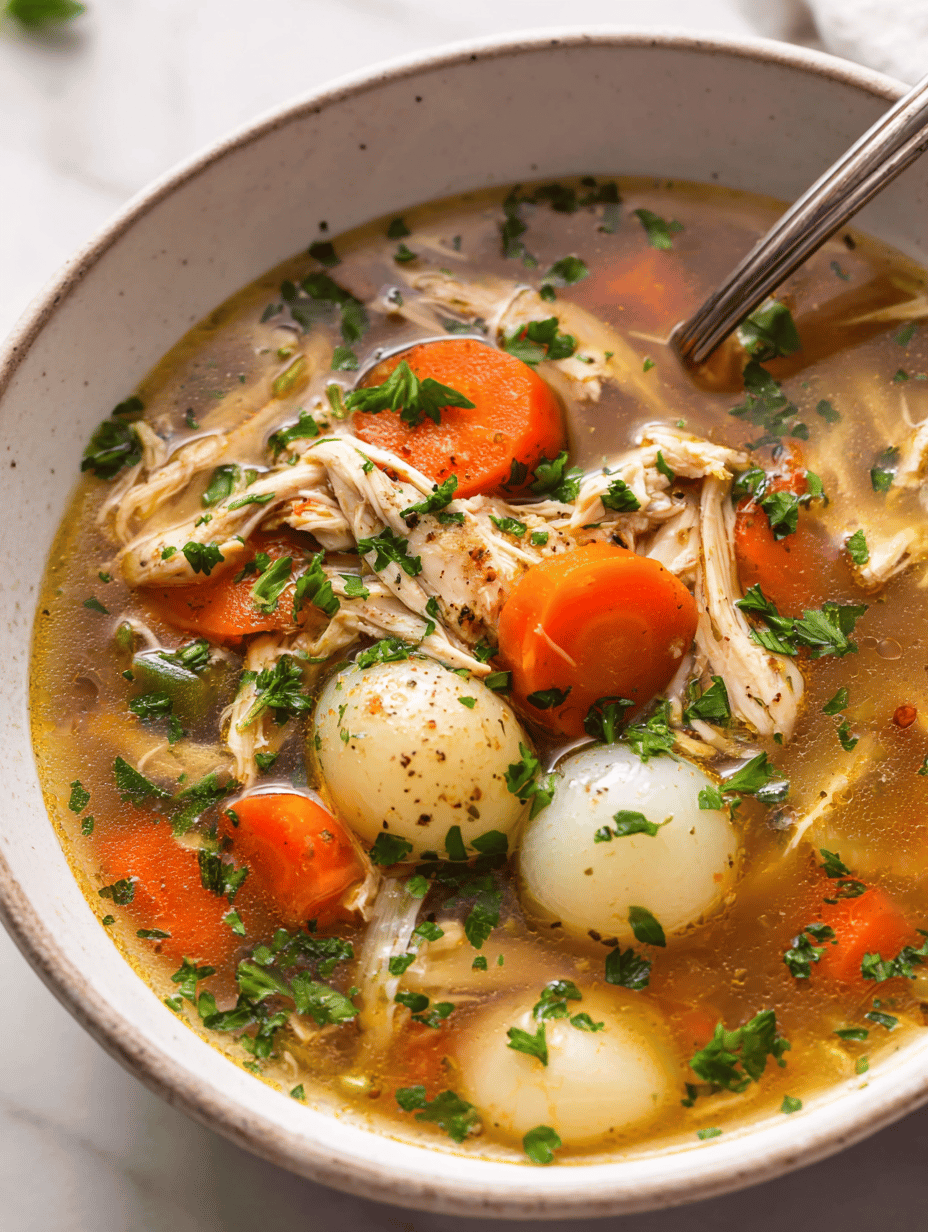 quick chicken soup recipe