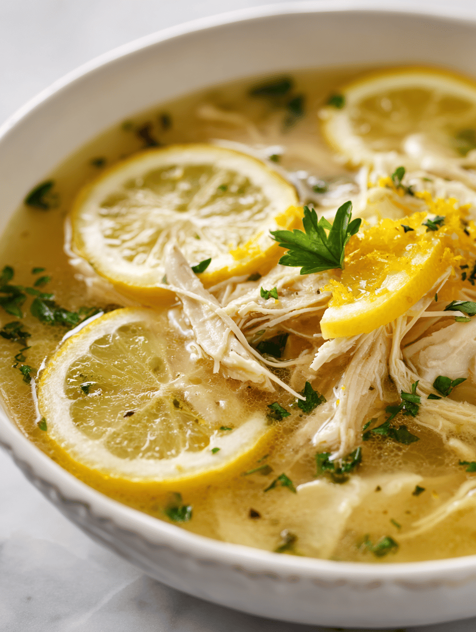 lemon chicken soup recipe