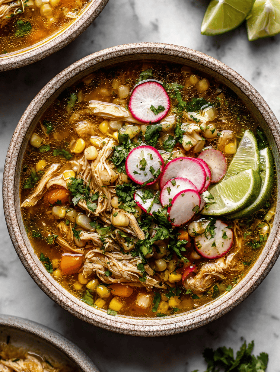 Mexican chicken soup recipe