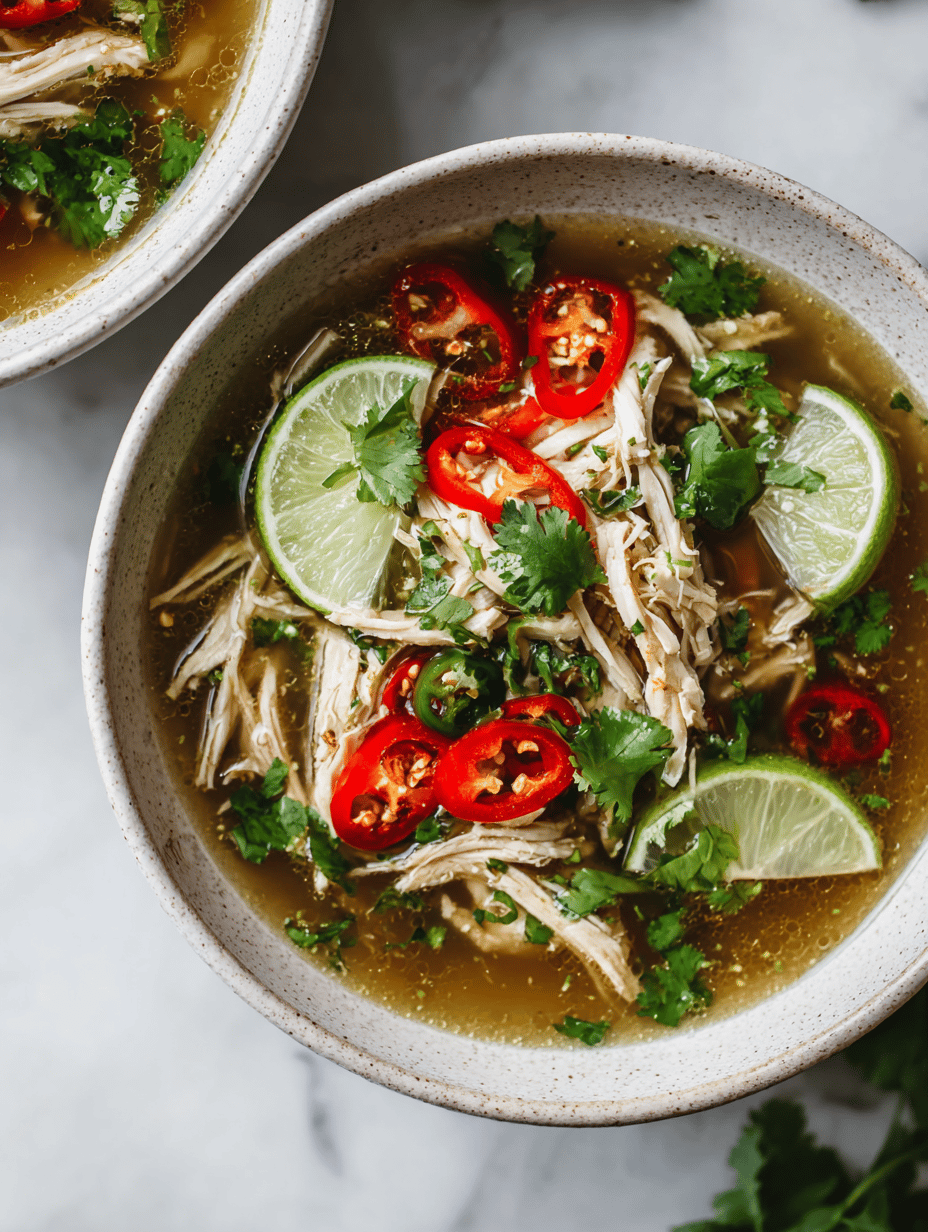 Thai chicken soup recipe