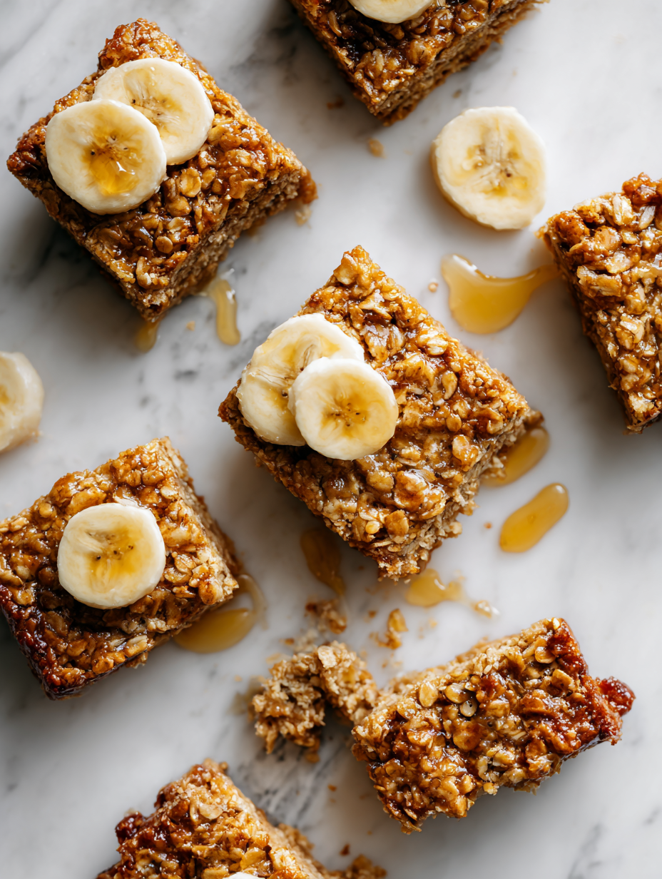 Banana Oat Bars Recipe