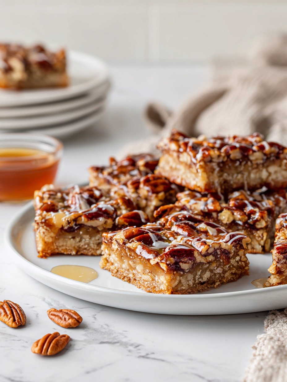Maple Pecan Bars Recipe